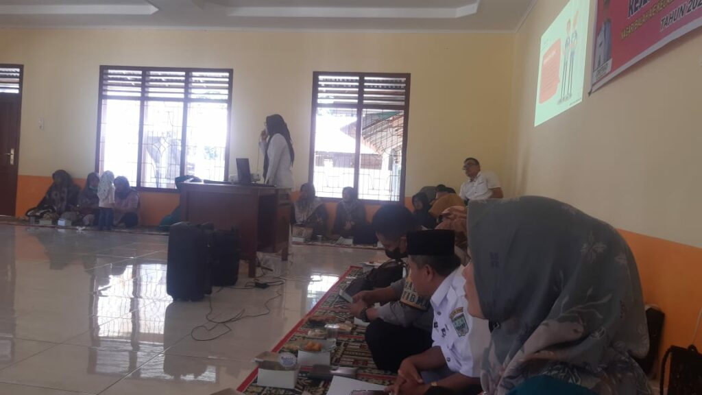 Kegiatan Rds Rumah Desa Sehat Di Nagari Balah Aie